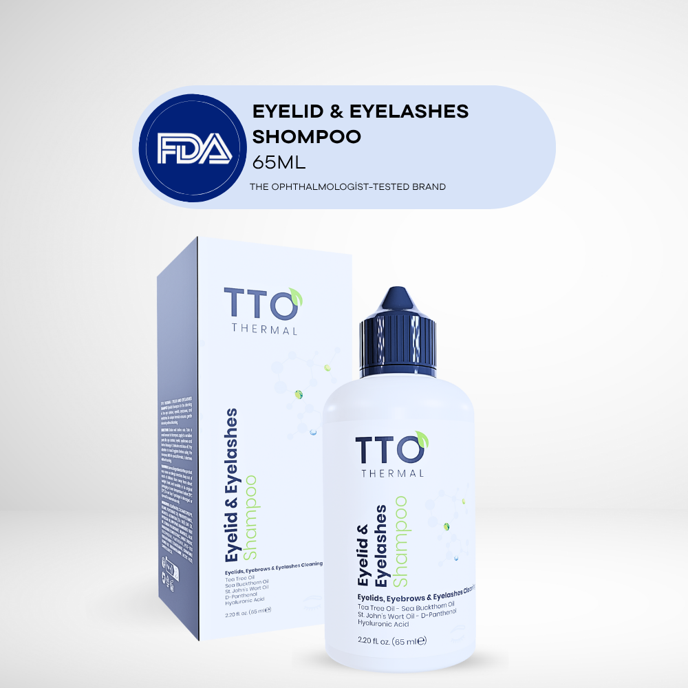 TTO Thermal Eyelid & Eyelashes Shampoo – 65ml